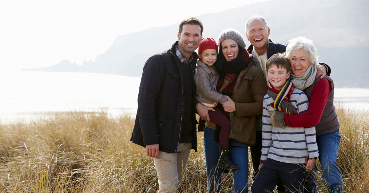 A multigenerational family