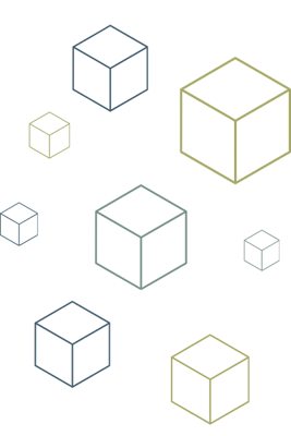 building blocks floating